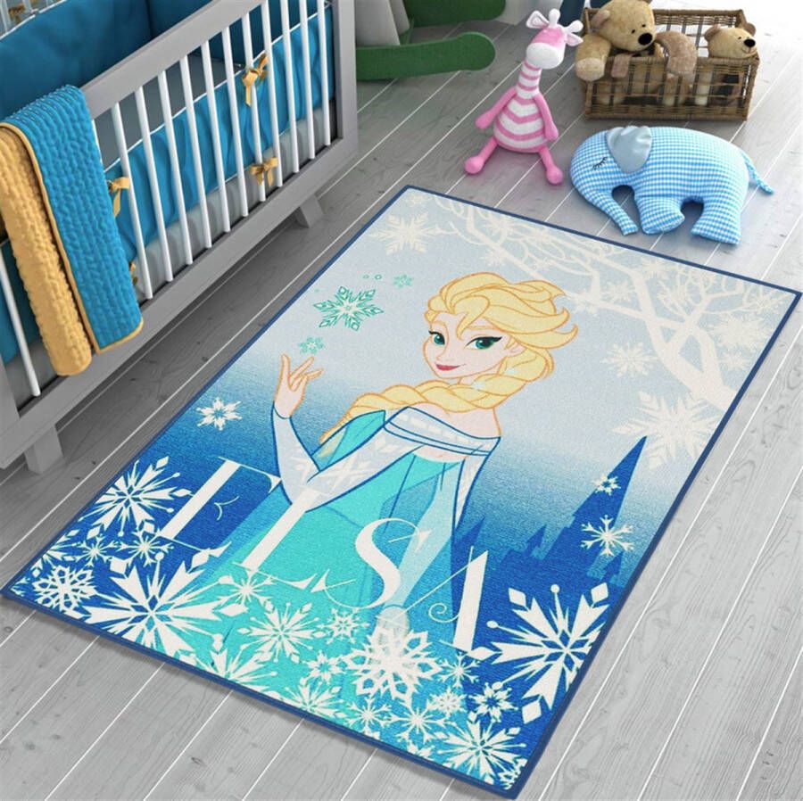 Disney Associated Weavers Frozen Elsa Vloerkleed 95 cmx133 cm Multi