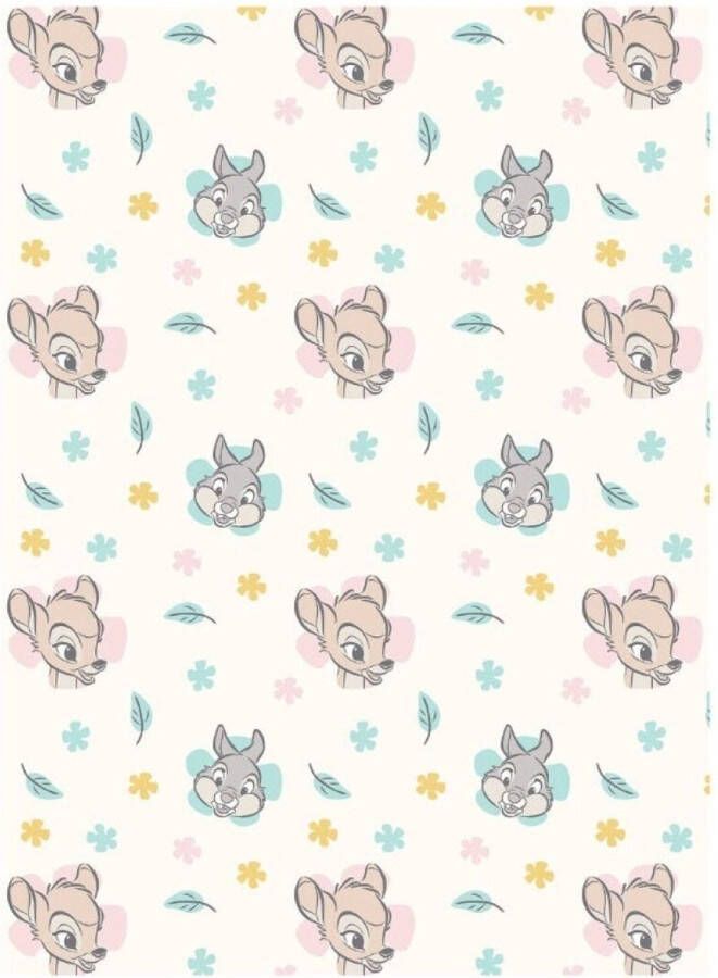 Disney Bambi Fleeceplaid Flower 110 x 150 cm Polyester