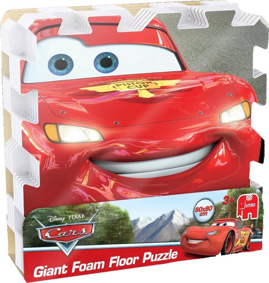 Disney Cars Foam Vloerpuzzel 9 st 90x90 cm