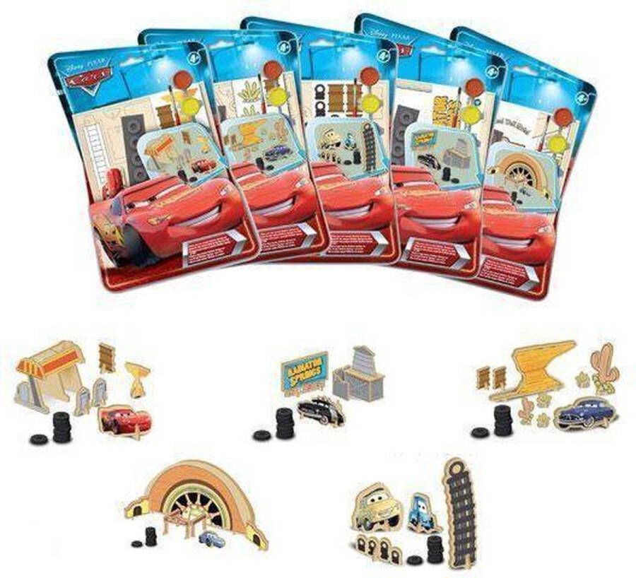 Disney Cars verf je auto hout