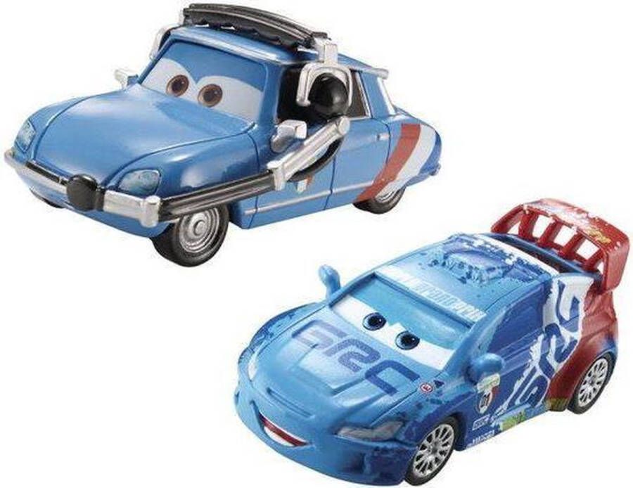 Disney Character Cars 2-pack Caroule + Motoreau