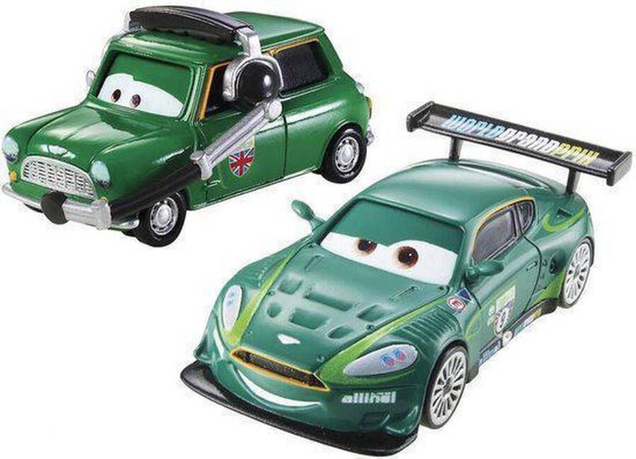 Disney Character cars 2-pack gearsley + littleton