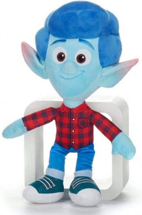 Disney Classic Ian Lightfoot Disney Pixar Onward Pluche Knuffel 35 cm {Disney Plush Toy Speelgoed knuffelpop voor kinderen jongens meisjes Bekend van de film Disney Onward! Ian Lightfoot Barley Lightfoot Gaxton}