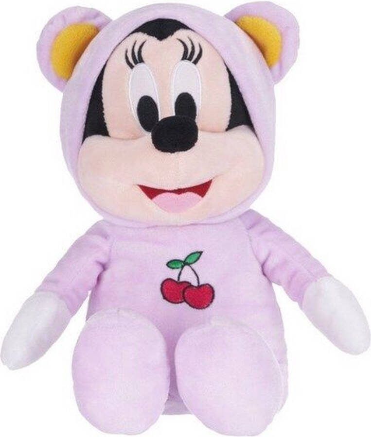 Disney Classics Minnie Mouse Pyjama Pluche Knuffel 35 cm – Disney Romper Onesie Plush – Baby Speelgoed Knuffels voor kinderen jongens meisjes – knuffelbeer teddybeer – mickey minnie mouse winnie the pooh tijgertje lilo en stitch pyjama winnie de poeh