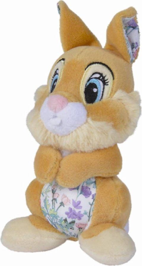 Disney Classics Miss Bunny Bloemetjes Disney Pluche Knuffel Konijn 18 cm {Disney Plush Toy Speelgoed Knuffeldier Knuffelpop voor kinderen jongens meisjes Dombo Stampertje Dalmatier Lady Vagebond Bambi Marie}