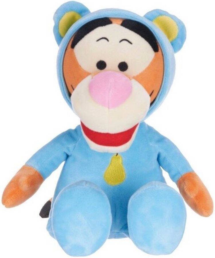 Disney Classics Tijgertje Pyjama Pluche Knuffel 35 cm – Disney Romper Onesie Plush – Baby Speelgoed Knuffels voor kinderen jongens meisjes – knuffelbeer teddybeer – mickey minnie mouse winnie the pooh tijgertje lilo en stitch pyjama winnie de poeh