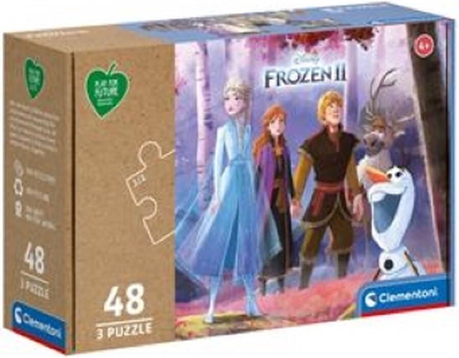 Disney Clementoni Frozen puzzel 3x48 st