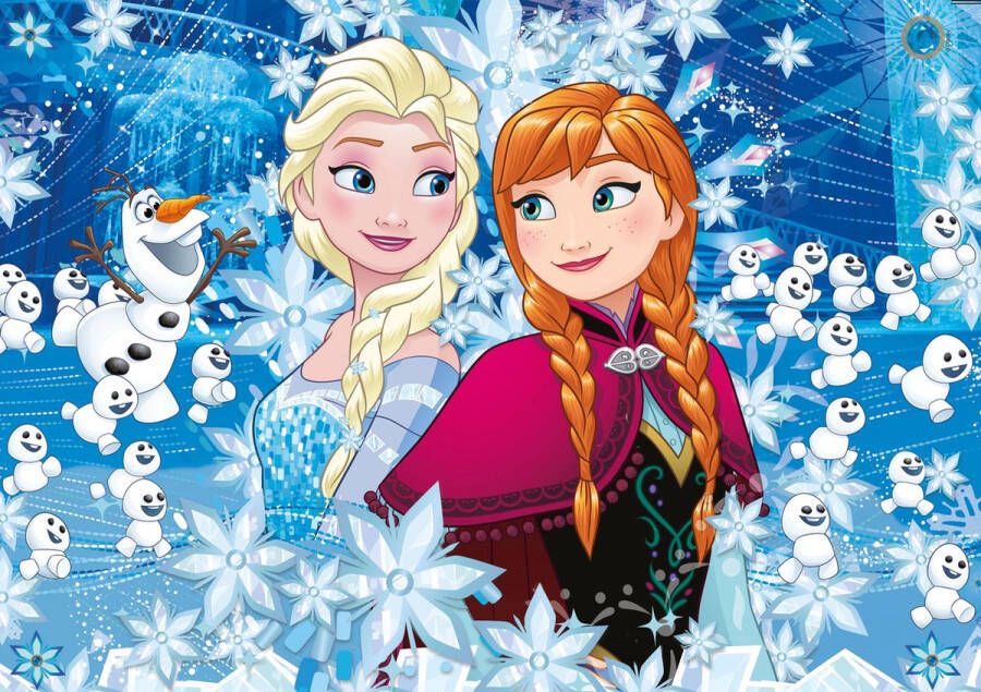 Disney Clementoni Glitter puzzelcollectie Frozen 104 stukjes