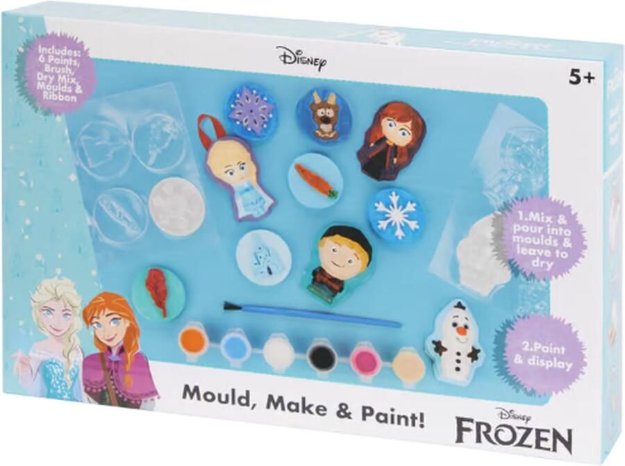 Disney Frozen Gips en Verf Pakket Gips en verf pakket Mould Make & Paint