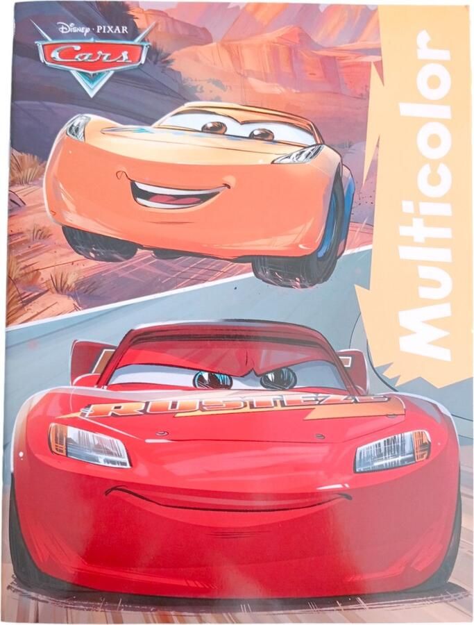 Disney MultiColor Pixar Cars Kleurboek