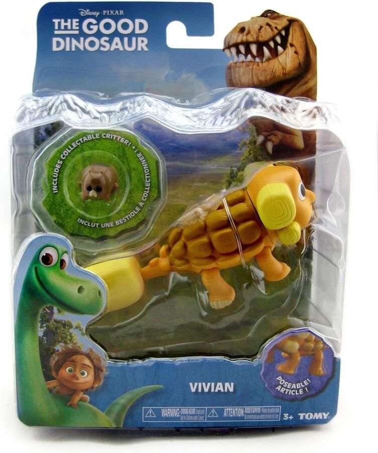 Disney The Good Dinosaur Speelfiguur Vivian – 20x15x7cm Speelgoed voor Jongens en Meisjes Plastic Speelgoedfiguren van Televisie en Film Plastic Dieren