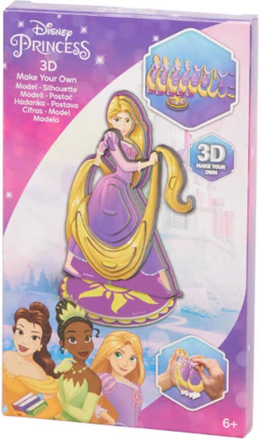 Disney DIY 3D Princess Figuur maak je eigen 3D-figuur Princess
