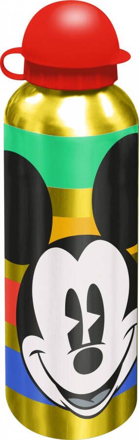 Disney Drinkfles Mickey Mouse Junior 500 Ml Aluminium Geel
