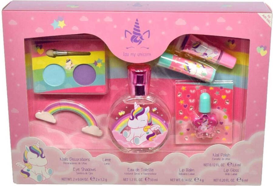 Disney Eau My Unicorn Set EDT 50 ML + Make up kit