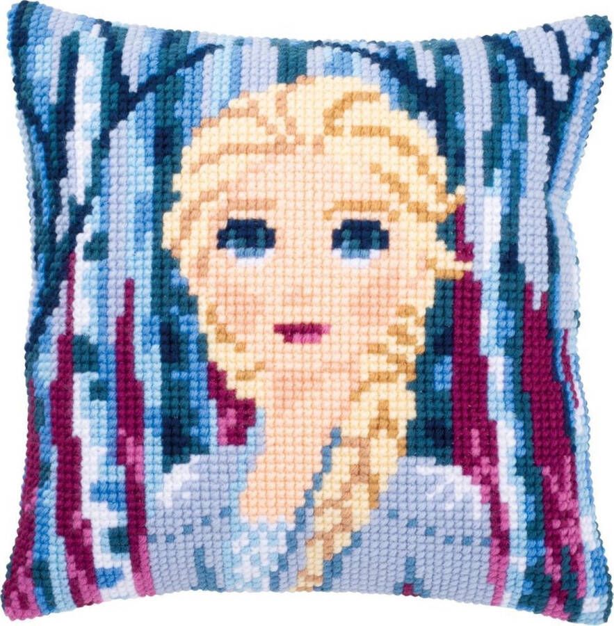 Disney Frozen 2 Elsa Kruissteekkussen pakket