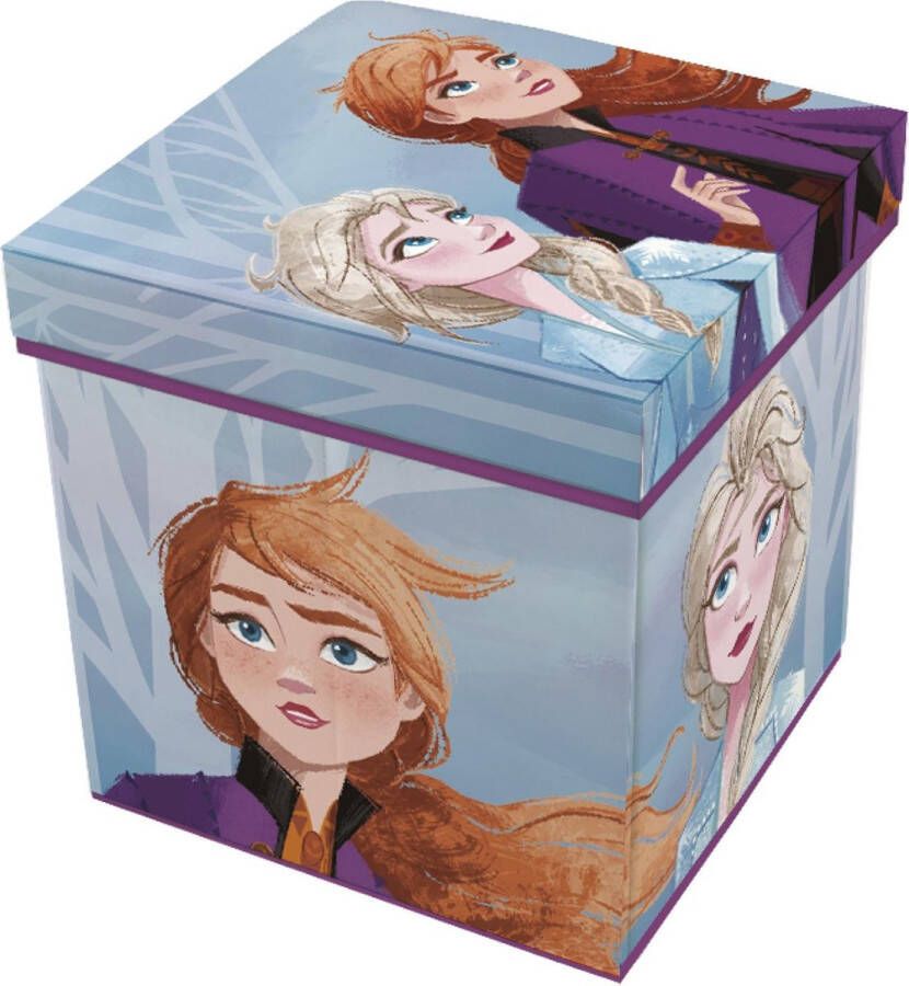 Disney Frozen 2 Opbergbox 22 Liter Polyester katoen Blauw