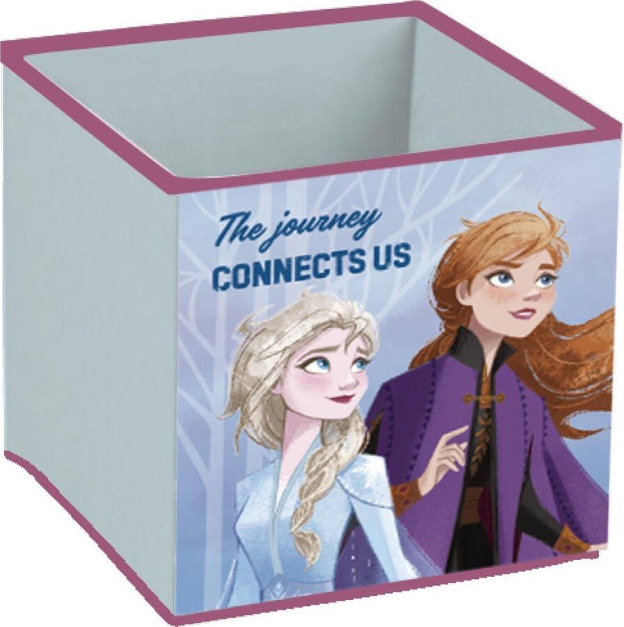 Disney Frozen 2 Opbergbox 24 Liter Polyester katoen Blauw