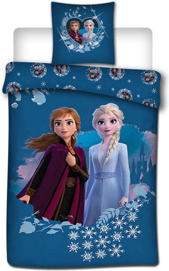Disney Frozen Dekbedovertrek Eenpersoons 140 x 200 cm Polyester Copy