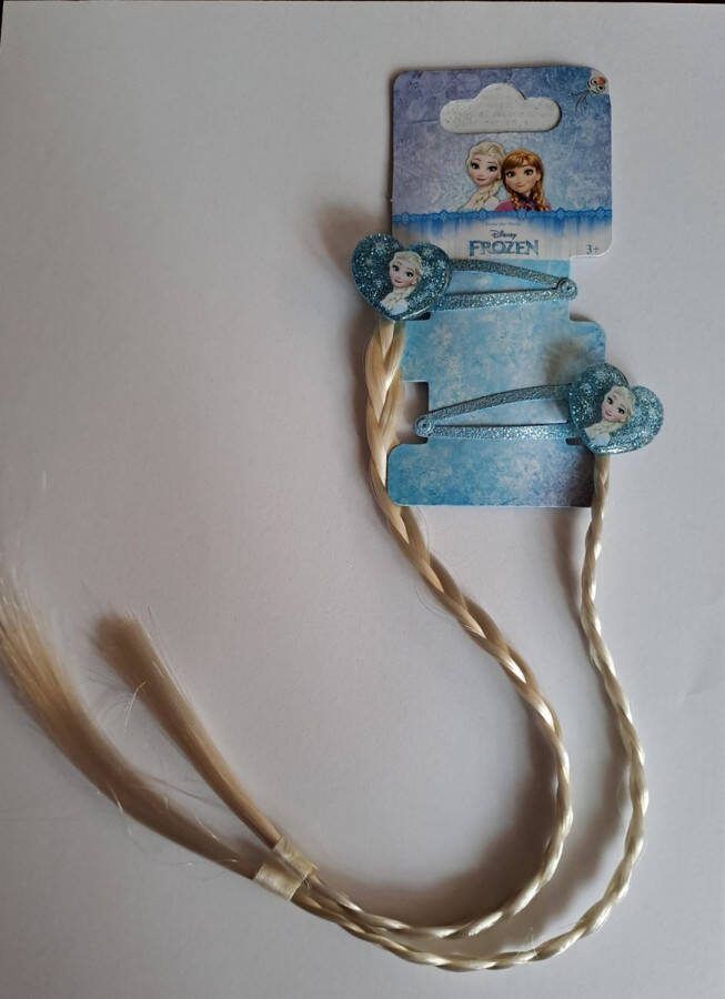 Disney Frozen haarspelden met vlechten