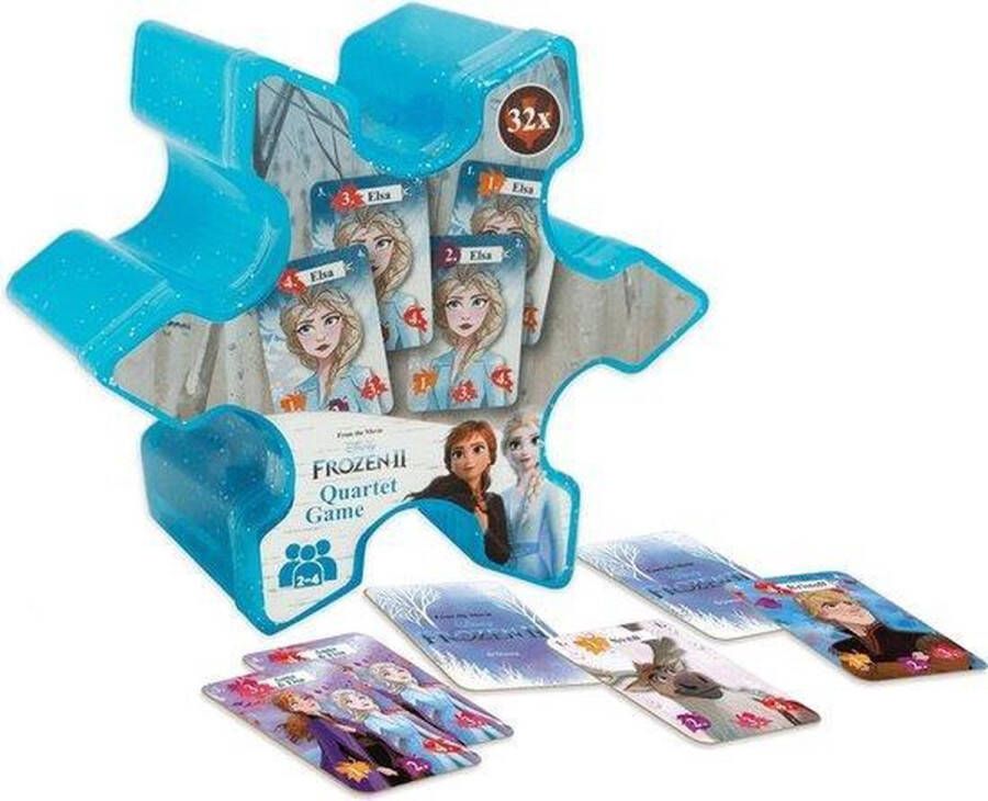 Disney Frozen II junior KWARTET blauw