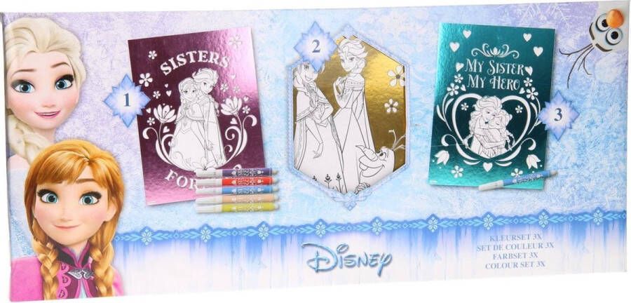 Disney Frozen Slammer Frozen Kleurset 8-delig