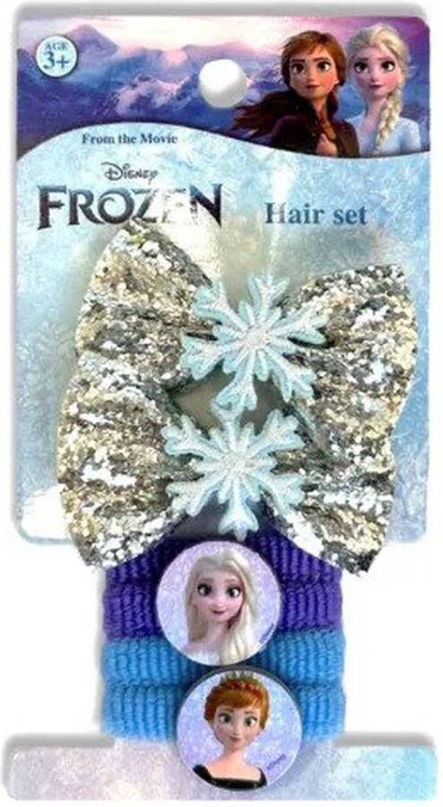Disney Frozen Sneeuwvlok haarclips en Haarbanden Set 6 stuks