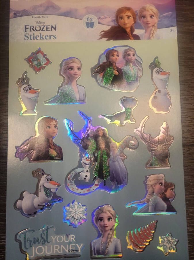 Disney Frozen Stickers 6 vellen NL 100+ stickers