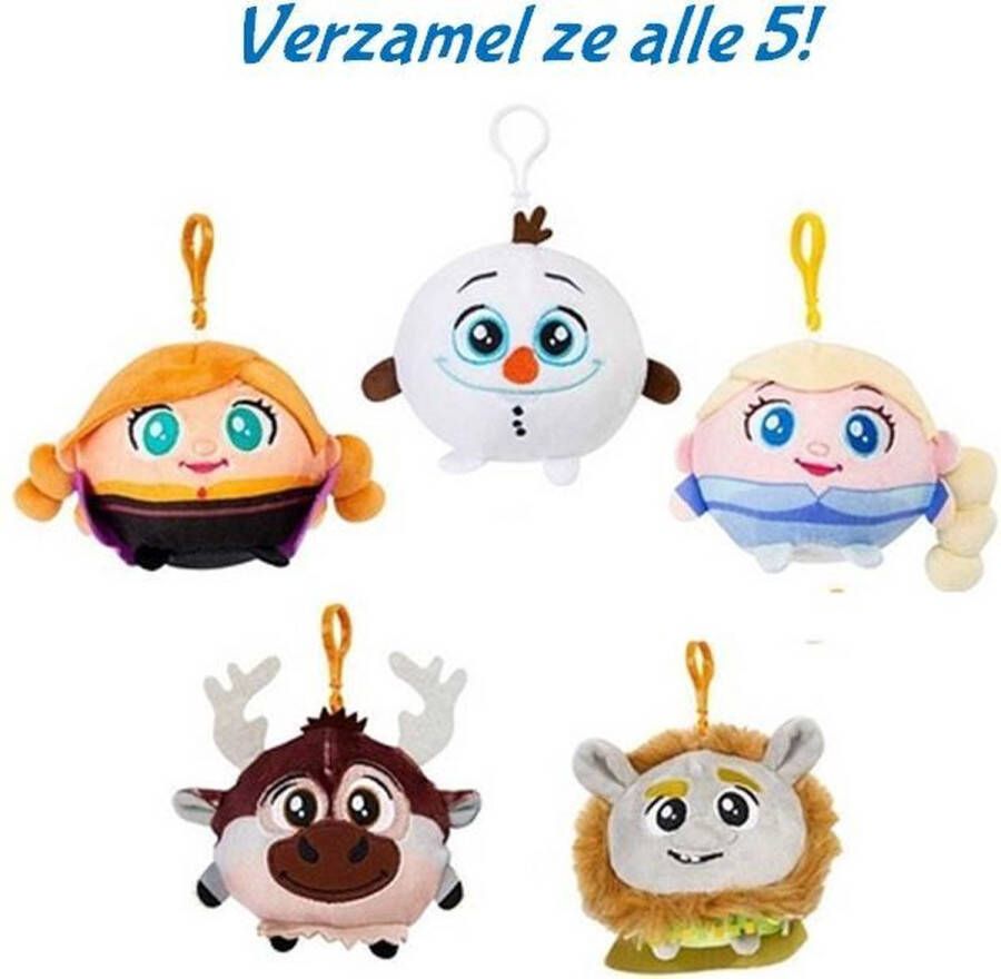 Disney Frozen Troll stressbal sleutelhanger 9 cm Super zacht Slow Rising materiaal