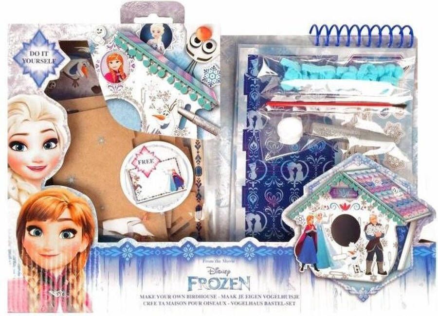 Disney Frozen Vogelhuisje maken Frozen Knutselpakket Frozen Knutselen