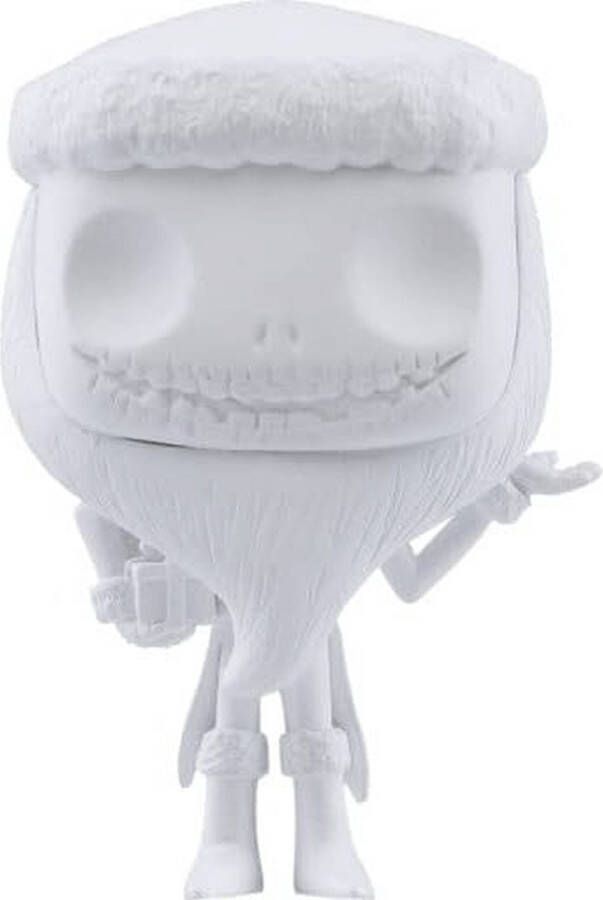 Disney Funko The Nightmare Before Christmas POP! Santa Jack DIY 9 cm Verzamelfiguur Wit