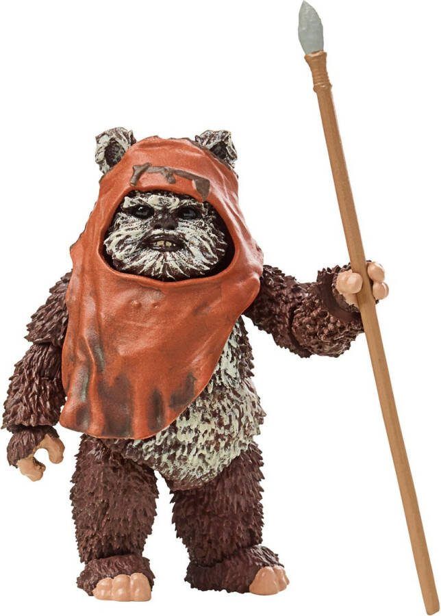 Disney Hasbro Star Wars Actiefiguur Wicket 15 cm Episode VI 40th Anniversary Black Series Multicolours