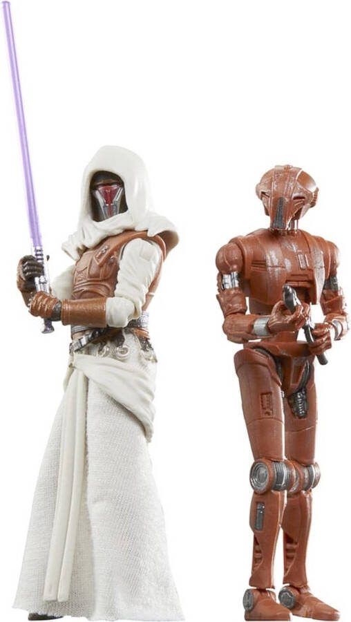 Disney Hasbro Star Wars Galaxy Of Heroes Vintage Collection 2-Pack Jedi Knight Revan & HK-47 10 cm Actiefiguur Multicolours