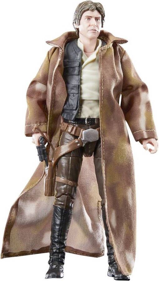 Disney Hasbro Star Wars Han Solo (Endor) 15 cm Actiefiguur Episode VI 40th Anniversary Black Series Multicolours