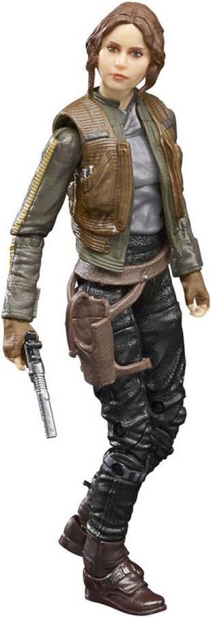 Disney Hasbro Star Wars Jyn Erso 15 cm Actiefiguur Rogue One Black Series 2021 Multicolours