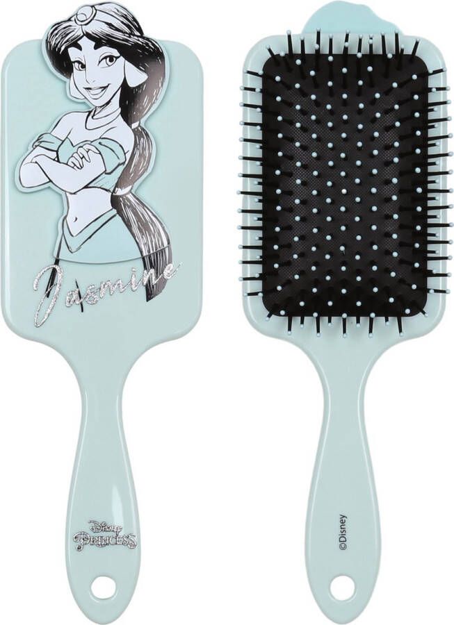 Disney Jasmine Mint haarborstel plat groot plastic