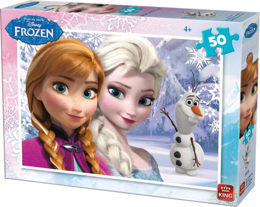 Disney King Legpuzzel Frozen-a 100 Stukjes