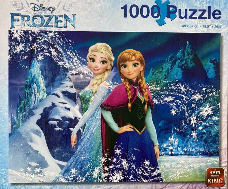 Disney King Legpuzzel Frozen Collectors Edition 1000 Stukjes