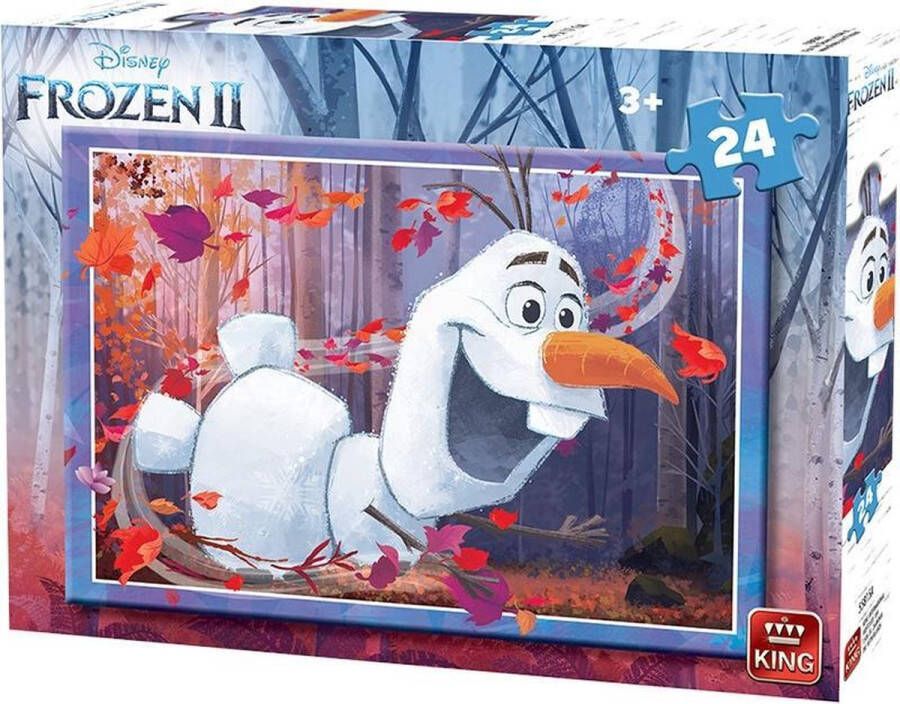 Disney King Legpuzzel Frozen Ii Junior Karton 24 Stukjes