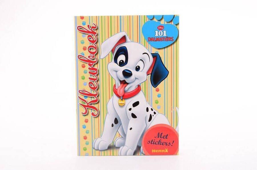 Disney Kleurboek 101 Dalmatiërs Met stickers
