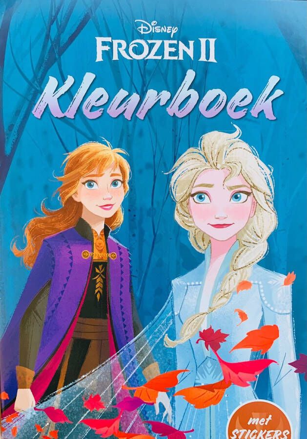 Disney Kleurboek Frozen 2 ''Olaf'' Kleurboek met stickers Kleurboek voor kinderen 50 sticker Knutselen voor kinderen Schoencadeautjes Sinterklaas cadeau Kerstcadeau