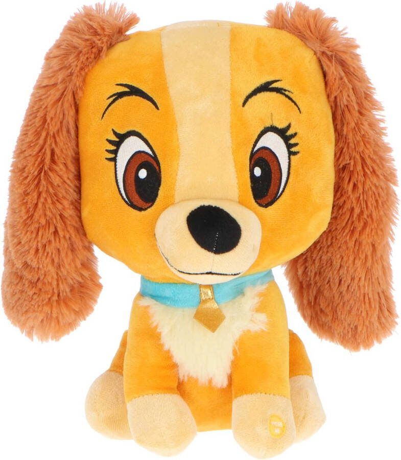 Disney Lady Pluche Knuffel 30 cm Lady en de Vagebond