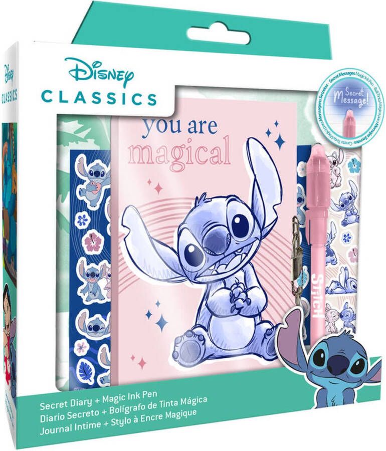 Disney Lilo & Stitch Geheim notitieboekje met magie Dagboek