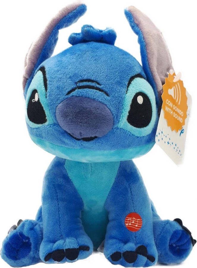 Disney Lilo en Stitch Pratende Stitch Knuffel Play by Play 30 cm