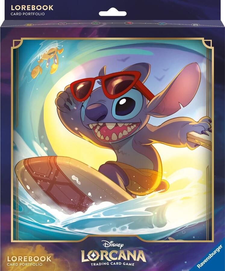 Disney Lorcana TCG Stitch Lorebook Card Portfolio