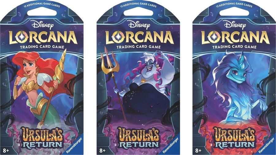 Disney Lorcana TCG Ursula's Return Booster (Cardboard Blister)
