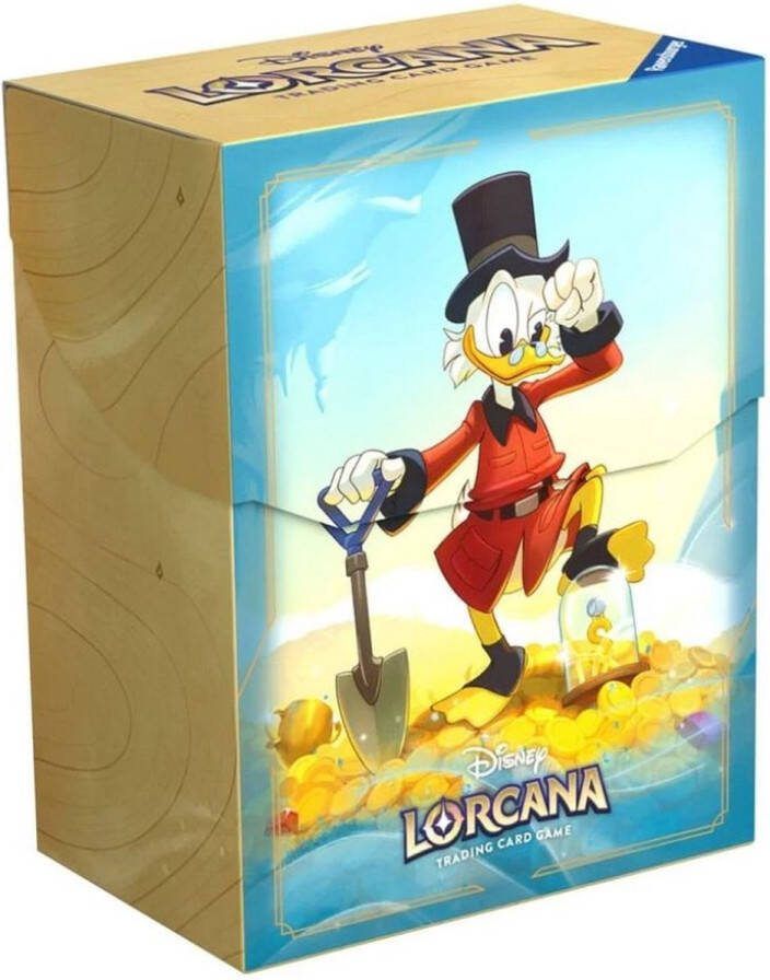 Disney Lorcana TCG Into the Inklands -Scrooge Mcduck 80-Card Deck Box