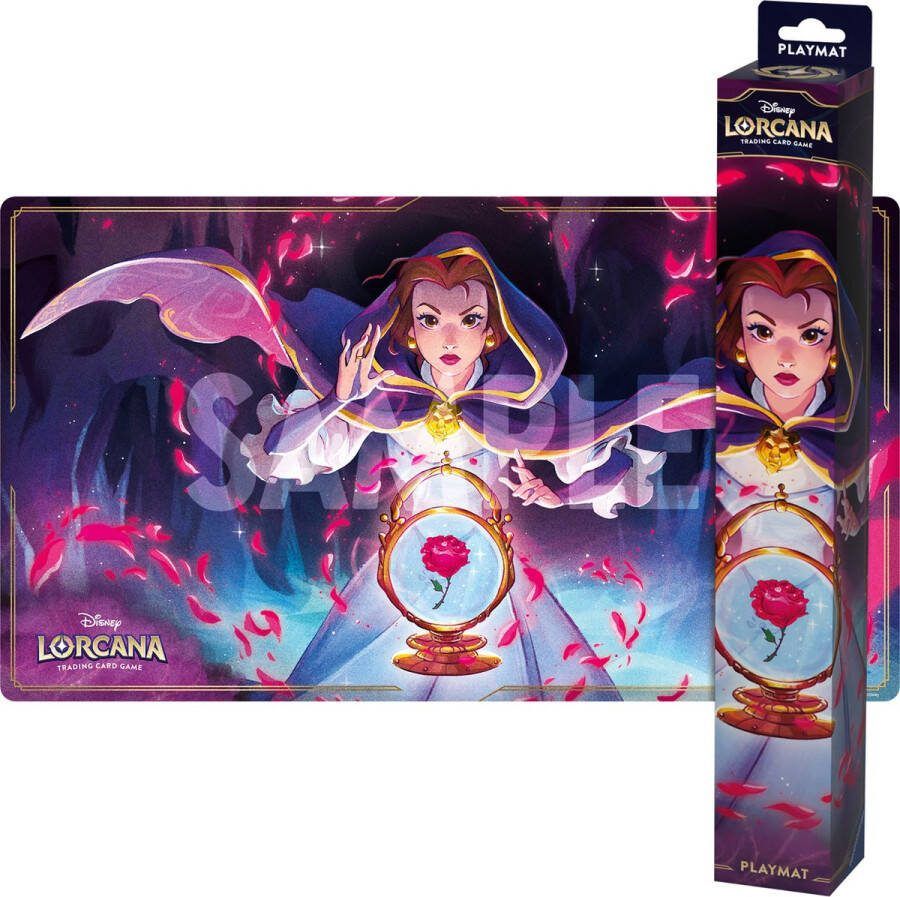 Disney Lorcana TCG Shimmering Skies Beauty and the Beast Playmat