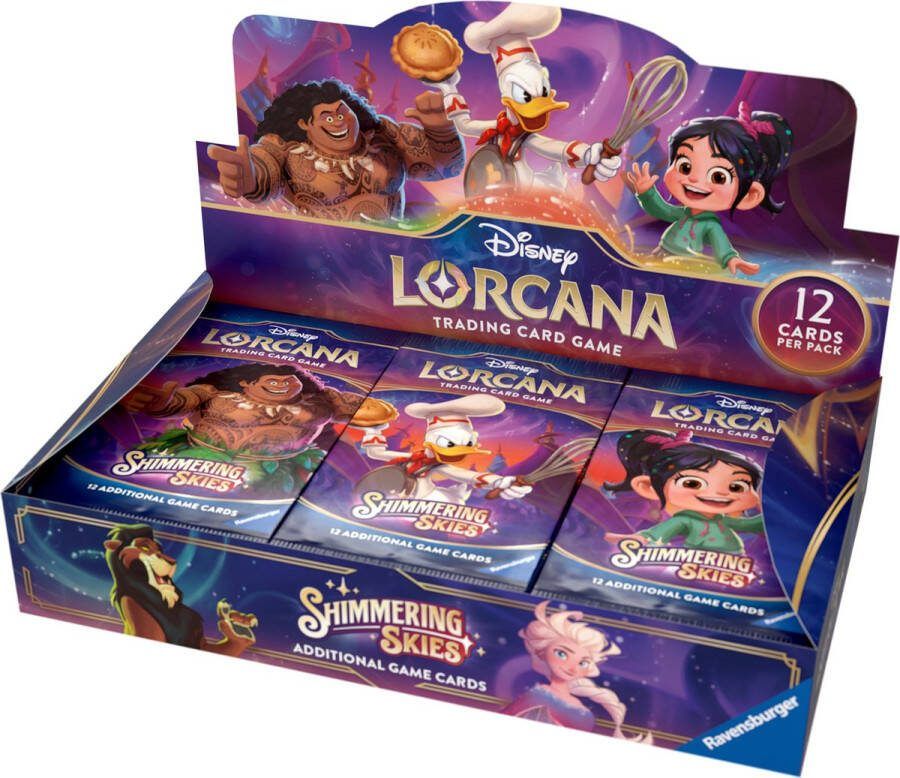 Disney Lorcana TCG Shimmering Skies Booster Display (24 Booster)