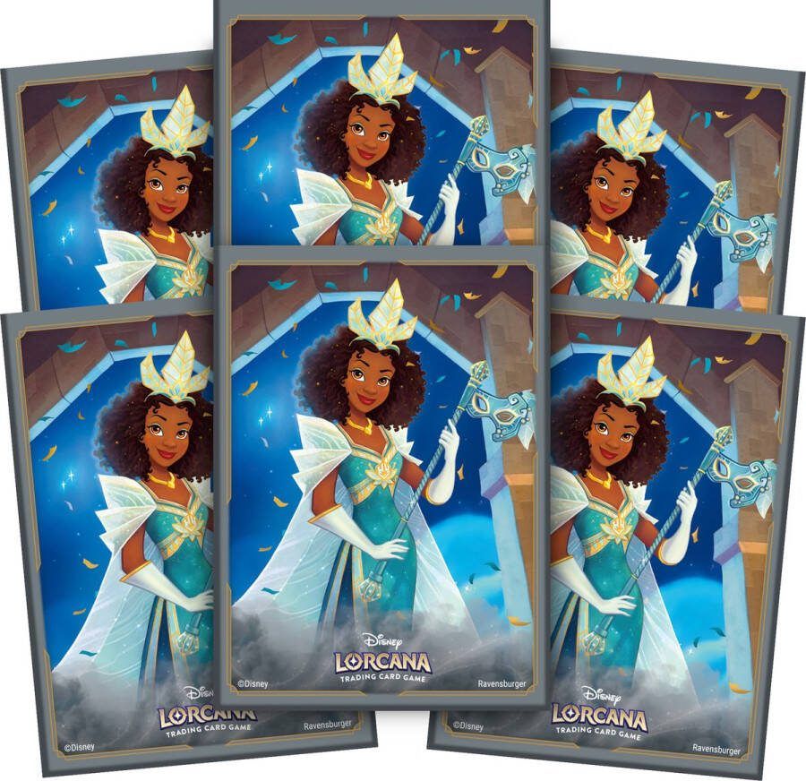Disney Lorcana TCG Shimmering Skies Tiana 65 Card Sleeves