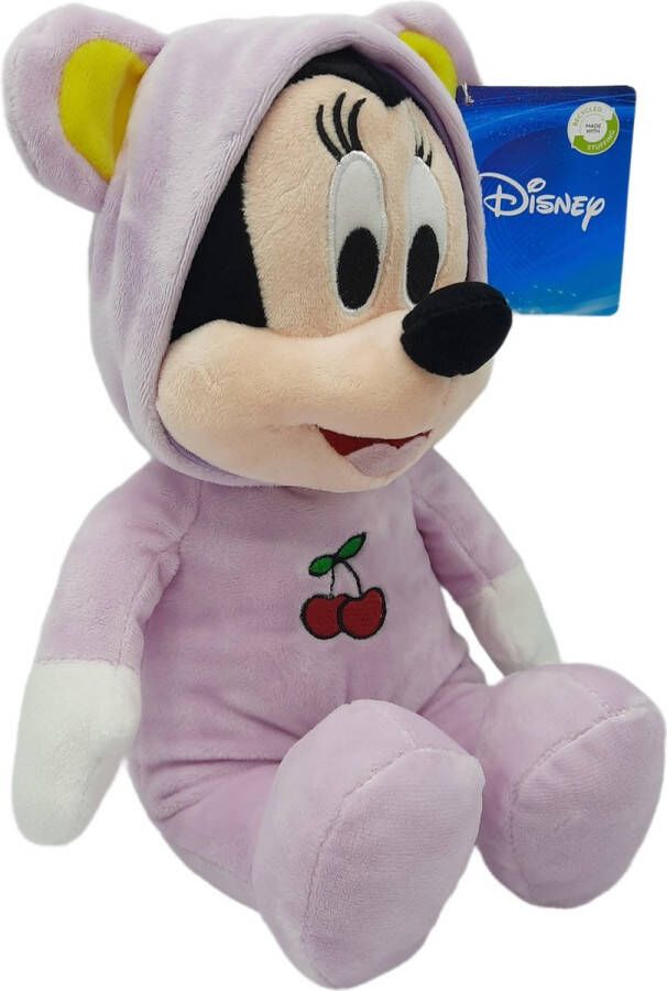 Disney Mickey Mouse Minnie in Onesie Knuffel 33 cm